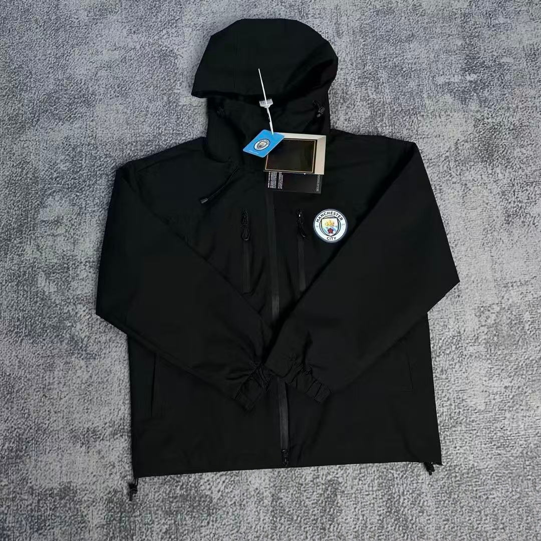 MCFC Windbreaker Black