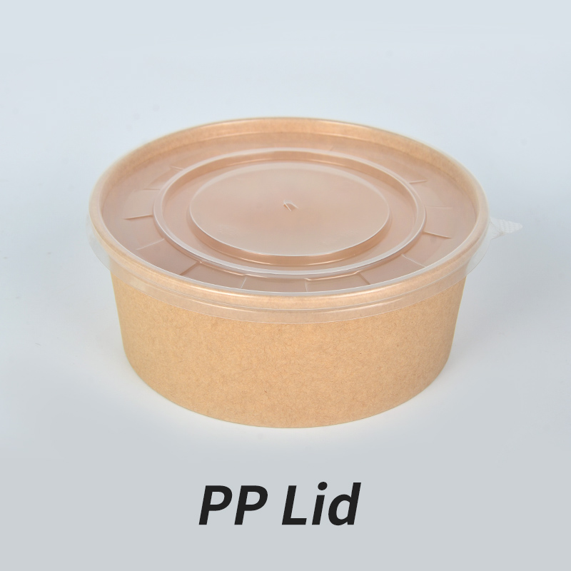 Ciotola di Carta + Coperchio in PP