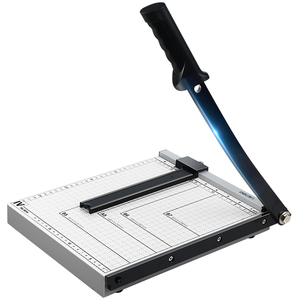 Shujun SJ-PTA4 1 adet A4 kağıt kesici ve Metal taban istifleme kesici manuel kağıt kesici ofis için uygun, ev veya okul - Product Image 3