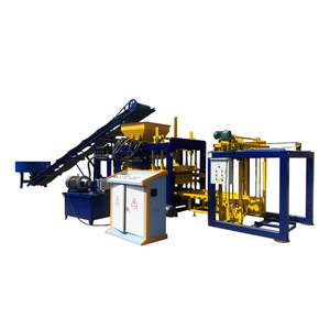 Miglior prezzo PLC controllo intelligente completamente automatico QT 4-15 blocco in calcestruzzo e macchina per mattoni macchina completa linea di produzione macchinari - Product Image 1