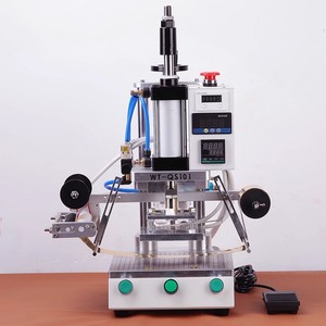 小型手動デジタルホットフォイルプリンターエンボス加工機
