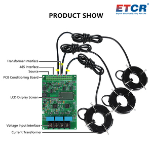 ETCR8340 Professional Current Measuring Instrument <strong>Multiple</strong> Channel Current &amp; Voltage On-Line <strong>Monitor</strong> - Product Image 6
