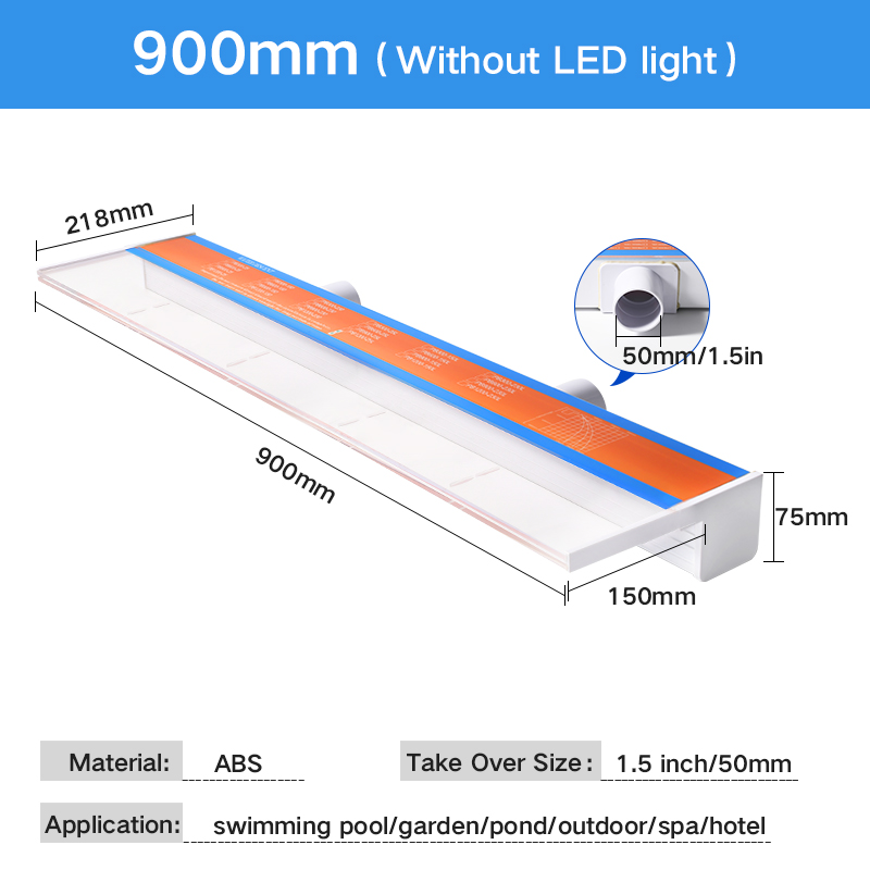 900 mm sin LED