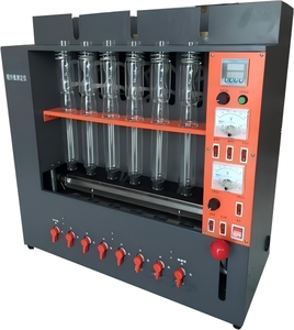 NDF, ADF ve ham Fiber analizi için Van Soest Fiber analiz cihazı asit nötr Fiber analiz cihazı laboratuvar test analiz cihazı - Product Image 4