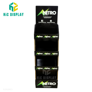 Kệ Trưng Bày Đồ Uống Bia Bằng Bìa Cứng Siêu Thị, Kệ Trưng Bày Rượu Vang Chai Rượu Đồ Uống Bia - Product Image 3