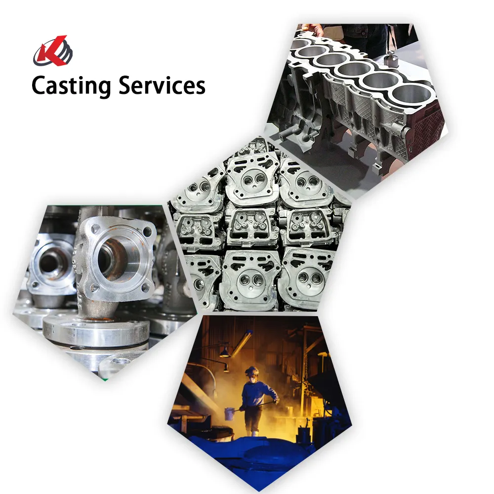 Precision Metal Casting Products Customized for Investment Casting Made from Durable Aluminum and Zinc Alloys