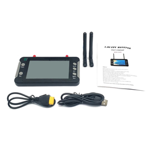 Monitor FPV de 4,3 pulgadas y 5,8g con 40CH DVR 16:9 pantalla LCD NTSC/PAL Búsqueda Automática grabación de vídeo imagen y Sensor de cámara producto
