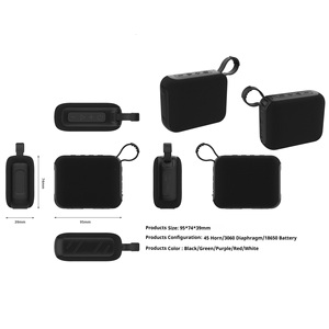 Nueva llegada portátil 5W DC fuente de alimentación Mini a prueba de polvo Home Theater Radio altavoz inalámbrico para teléfonos móviles ordenadores AUX Audio - Product Image 3