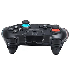 PS4 PC Nintendo Switch iOSビデオゲーム対応ワイヤレスBTゲームUSBジョイスティックコントローラー - Product Image 6
