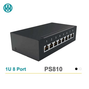 Enmane 4端口6端口8端口迷你FTP Cat6屏蔽台式IDC Rj 45网络接线板 - Product Image 4