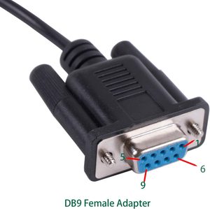 DB9 M/F串行RS232至RJ12 6P6C适配器电缆 - Product Image 4