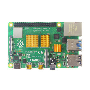 For <strong>Raspberry</strong> <strong>Pi</strong> 4B Aluminum Heatsink Radiator Cooler Kit for <strong>Raspberry</strong> <strong>Pi</strong> 4 Model B Heat Sink <strong>CPU</strong> RAM LAN USB Cooling Sink - Product Image 4