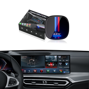MMB CarPlay Ai kutusu Android 10.0 OS IPTV Netflix ve Youtube dahili GPS Pluy ve BMW ID6 ID7 ID8 için 4G LTE çift BT SIM oyna - Product Image 1
