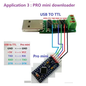 USB TO Serial Port Multi-function Converter Module RS232 TTL CH340 SP232 IC WIN10 for Pro Mini STM32 AVR PLC PTZ Modubs - Product Image 6
