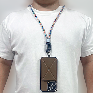 Multifunctional Type <strong>C</strong> Charging Cable Nylon Universal Crossbody Lanyard Wrist Strap Pd 27W USB Compatible for Computer IOS - Product Image 3