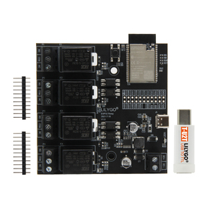 TT GO t-röle ESP32 çip DC 5V 4 grup röle 4MB flaş IoT röle desteği WiFi BT denetleyici PCBA TTGO modülü daha - Product Image 2