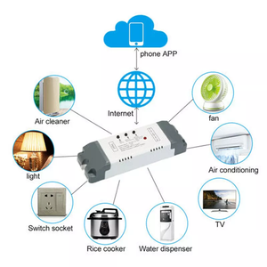 2CH Tuya Wifi RF-Switch-Modul USB 7-32V Drahtloses Relais modul Smart Home-Automatisierung modul APP-Fernbedienung Funktioniert mit Alexa - Product Image 6