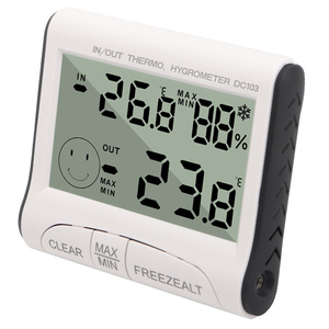Max/Min Temp <strong>Memory</strong> <strong>Function</strong> Digital Household <strong>Thermometer</strong> Hygrometer Indoor Outdoor Weather Station Temperature Humidity Meter - Product Image 2