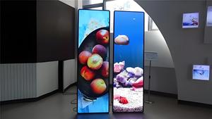 HD <span class=keywords><strong>LED</strong></span> Interior Full Color Poster <span class=keywords><strong>Display</strong></span> P1.86 P2 P2.5 P3 Floor Standing Tela Digital para Publicidade Dinâmica