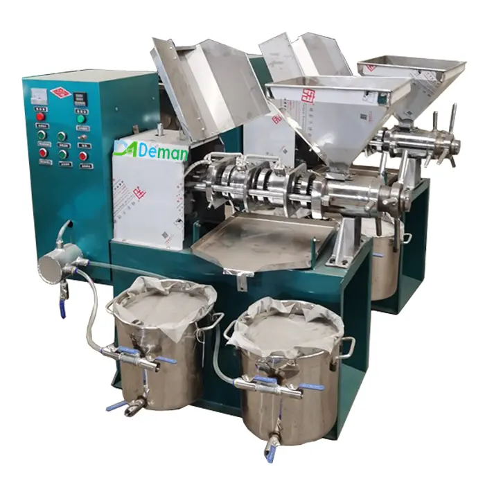 Máquina de prensado de aceite de semilla de girasol tipo tornillo, extractor de aceite de cacahuete, sésamo, nogal, con filtro