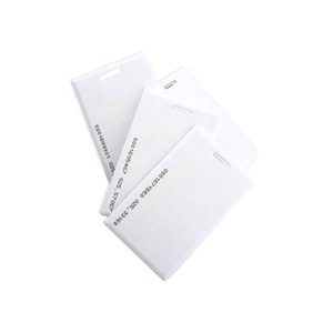 便宜的聚氯乙烯1.8毫米TK4100 125千赫射频识别翻盖卡，用于门禁 - Product Image 3