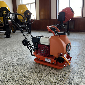 Tesviye ve sıkıştırma için küçük benzinli yürüyüş arkasında temel toprak yol asfalt beton Mini plaka titreşim actor ktör - Product Image 2
