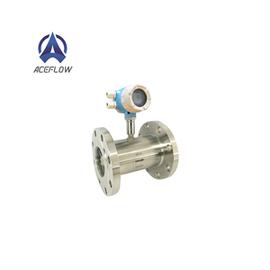 DN25 ACEFLOW Medidor de fluxo de turbina com função de transmissão remota sem fio OEM medidor de fluxo de turbina