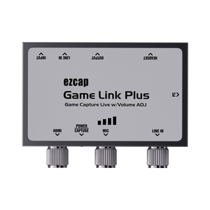 Ezcap312 Game Link Plus <strong>HDMI</strong> HD Video Capture Volume Can Adjustment for PS3 Xbox Switch <strong>Computer</strong> Game Capture Live Streaming Box - Product Image 2