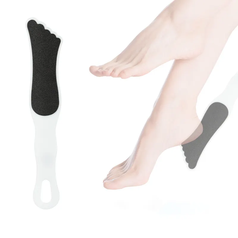 Professionelle doppelseitige Fußfeile Kallusentferner Pediküre Raspe für nasse und trockene Füße