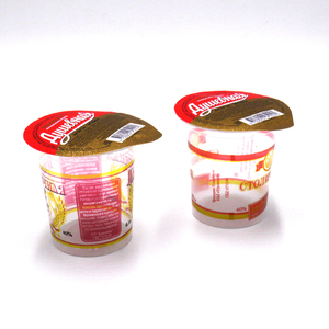 100毫升定制印刷葡萄酒运输增强葡萄酒包装pp塑料杯带箔 - Product Image 5