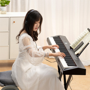 BDMUSIC popular instrumento musical de teclado electrónico de piano digital de 88 teclas con MIDI y teclas de respuesta táctil - Product Image 1