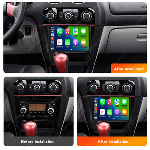 MEKEDE Android 13 Radio de coche pantalla táctil GPS Sat Navi reproductor estéreo USB Dual Entrada de cámara de visión trasera para Mitsubishi Lancer de 9 pulgadas - Product Image 3