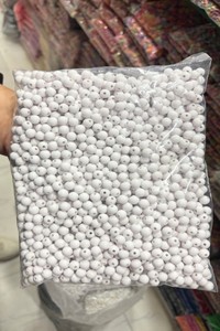 CJ fabrika doğrudan satış çok renkli kauçuk boncuk dağınık boncuklar DIY el yapımı - Product Image 3