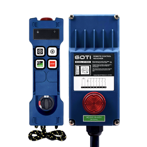 GOTI GT-RD02 genel endüstriyel radyo uzaktan kumanda alıcı-verici 2 çift hızlı düğmeler + 1 tek hızlı düğmeler 6 röle çıkışı - Product Image 2