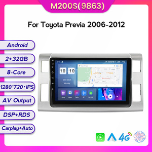 Android Auto Car Radio for Toyota Previa XR50 <strong>Estima</strong> 2006-2012 4G Multimedia System WIFI BT Stereo Android Gps RDS - Product Image 2