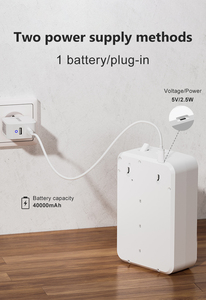 เครื่องกระจายกลิ่นหอมเครื่องกระจายไฟฟ้าสองเทคโนโลยีของเหลวเครื่องกระจายกลิ่นหอมหรูหราได้รับการรับรอง CE - Product Image 4