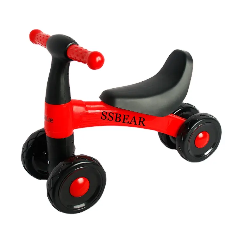 Toptan bebek denge aracı çocuk scooter'ı kaydırak oyuncaklar araba büküm araba bebek yürümeye başlayan 1-4 yaşında pedal olmadan