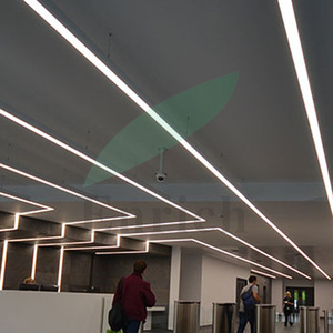 ออกแบบฟรี Trimless การเชื่อมต่อ LED Linear Light สำหรับ Commercial/สำนักงาน - Product Image 2