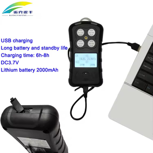 LEL O2 CO H2S CO2メタンガス漏れ検知ガス分析器空気品質モニターマルチガス検知器 - Product Image 3