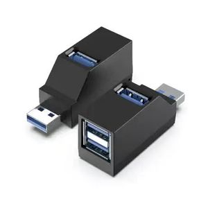 Yüksek hızlı Mini 3 Port USB 3.0 tip C veri iletim Hub Mac PC cep telefonu için USB 3.0 arayüzü - Product Image 2