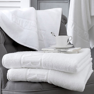 High Quality Xl Large Thick Bath <strong>Towel</strong> 600gsm Custom logo Hilton Hotel Supplies White Bath <strong>Towel</strong> Set for Hotel - Product Image 6