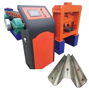 High-speed Guardrail Anti-collision Beam Roll Forming Machine W Beam Guard Rail Roll Forming Machine - Product Image 4