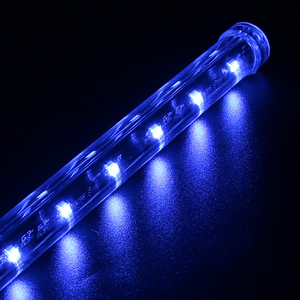 IP65แสงดาวตกพิกเซล RGB ควบคุมด้วยแสง LED ไฟฉายภาพสำหรับภูมิทัศน์แบบ3D สามารถตั้งโปรแกรมได้กันน้ำ - Product Image 6