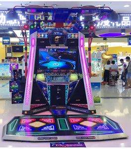 屋内商業遊園地魅力的なアーケードモールデバイスダンス革命ダンスアーケードゲーム機