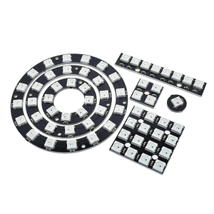 4 8 12 16 channel WS2812 WS2812B WS 2811 5050 RGB <strong>LED</strong> Lamp Panel <strong>Module</strong> 5V 1Bit 4Bit 8Bit 12Bit 16Bit 24Bit Rainbow <strong>LED</strong> Precise - Product Image 1