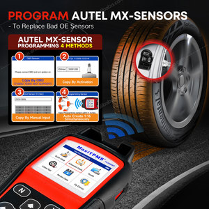 Autel MaxiTPMS TS508WF TPMS инструмент для программирования клапанов Autel OBD2 сканер для контроля давления в автомобильных шинах шины для грузовиков Autel TS508 - Product Image 4