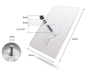 多功能粘合剂壁挂式图片挂钩可拆卸挂物钩 - Product Image 4