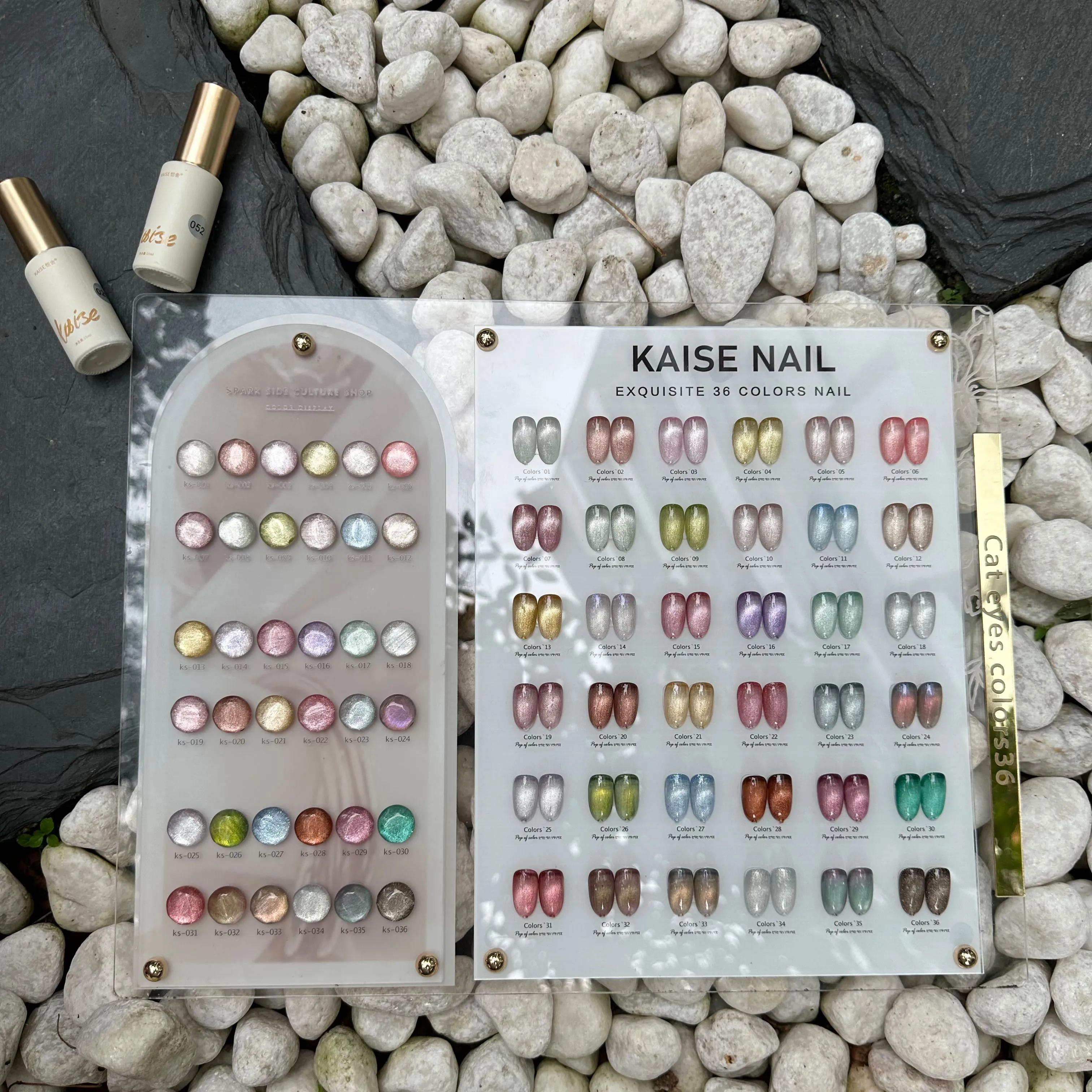 ยาทาเล็บ2023ใหม่ Kaise 36สีตาแมวตาข่ายสีที่นิยมสีแดงร้านทำเล็บมืออาชีพ