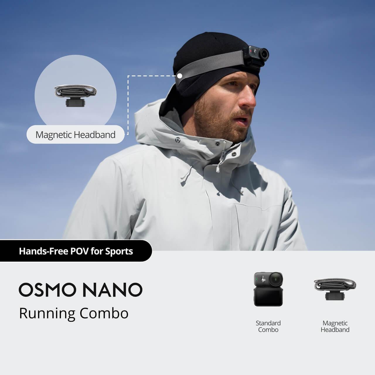 Combo de course Osmo Nano