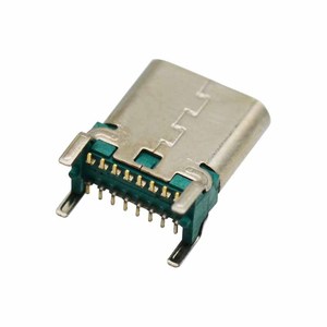 USB 3,0 Tipo C Enchufe 16 Pin Vertical SMT Puerto de carga Enchufe de transferencia de datos DIP PCB SMD Conector hembra - Product Image 4
